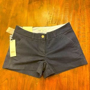 Nautical Navy Blue Women shorts new never worn.